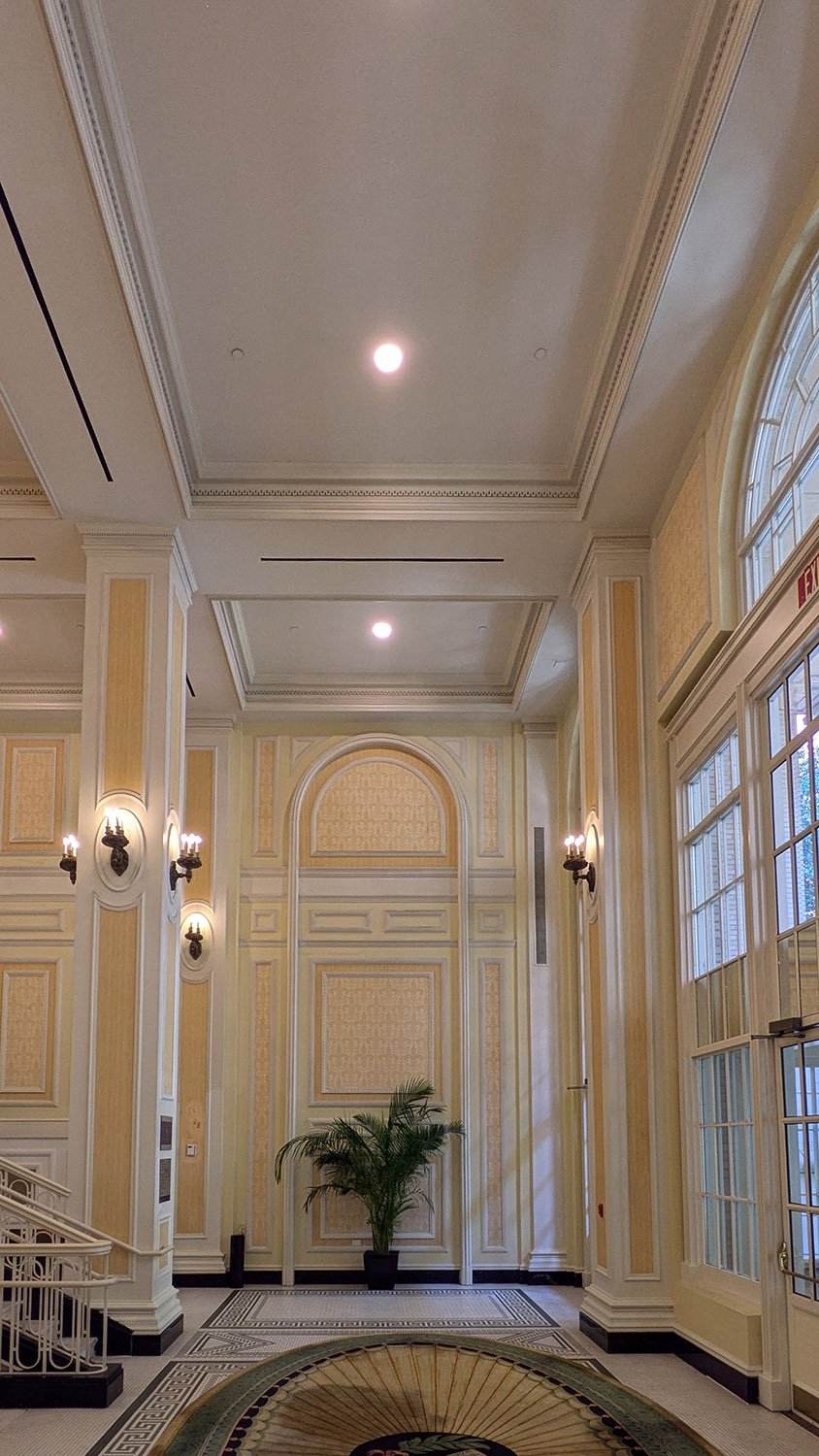 Lobby entrance in the Georgian Terrace Hotel Expansion, Atlanta