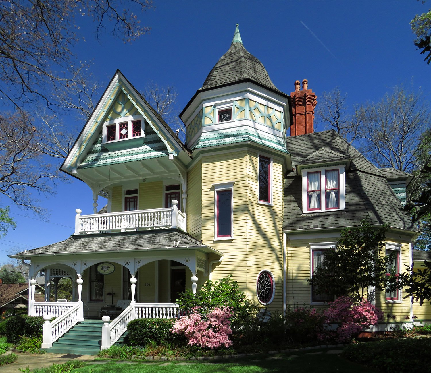 G.L. Norrman. T.W. Latham Residence (1889). Inman Park, Atlanta.