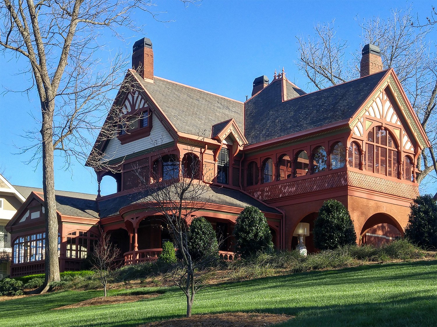 G.L. Norrman. Edward C. Peters Residence, "Ivy Hall" (1883). Atlanta.