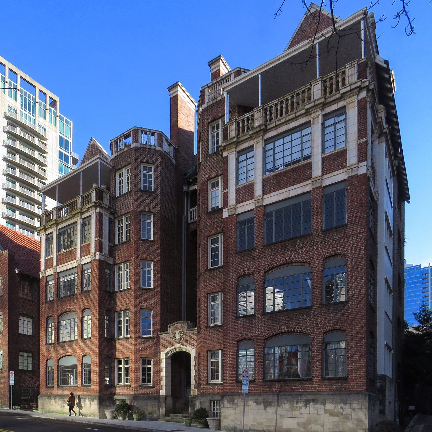 G.L. Norrman. Palmer Apartments (1908). Midtown, Atlanta.