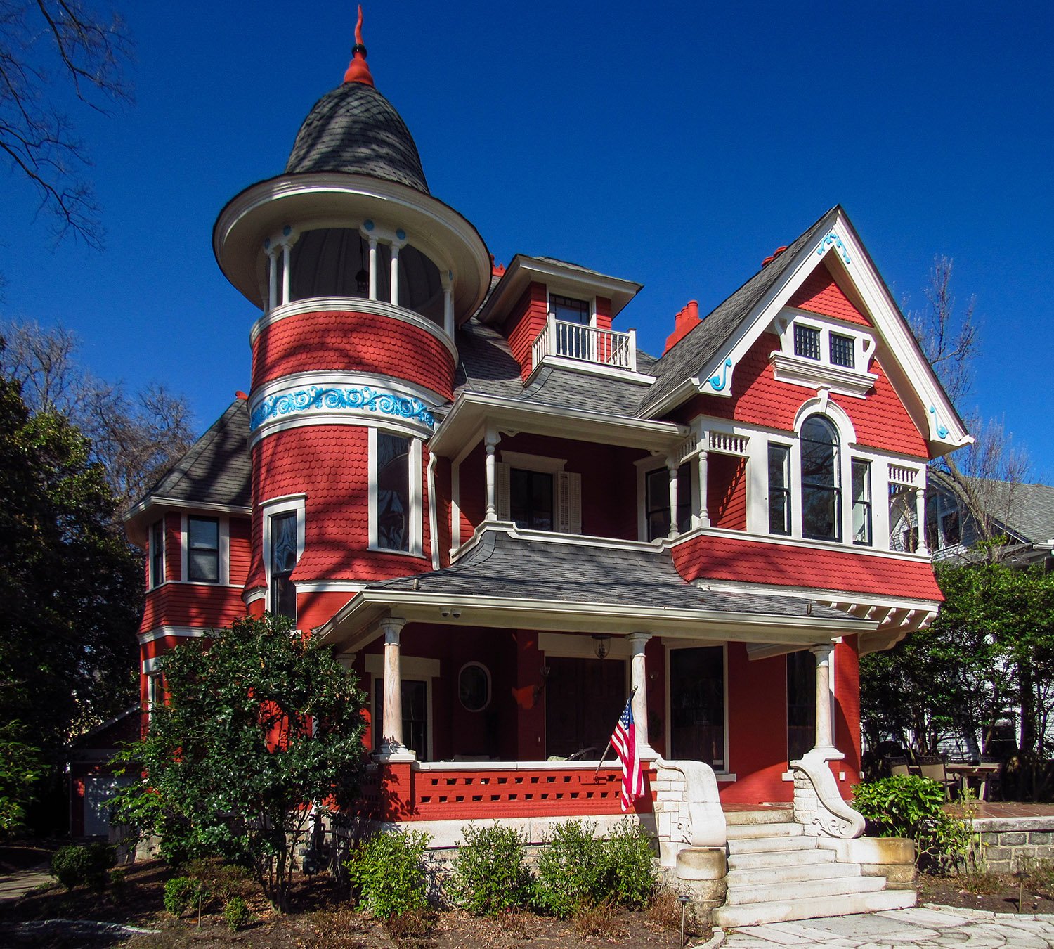 A.McC. Nixon. J.M. Beath Residence (1890). Inman Park, Atlanta.