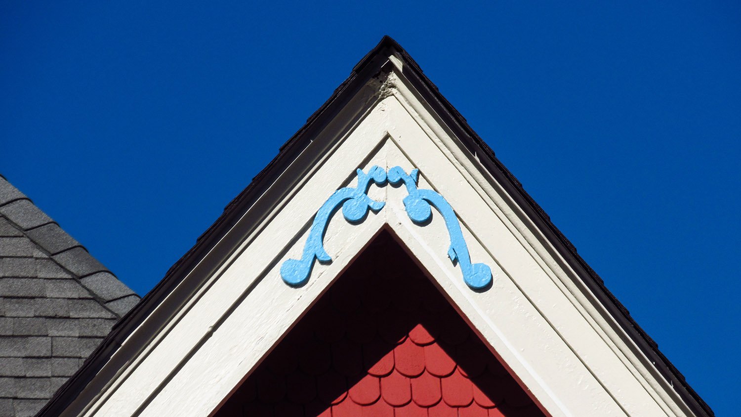 Gable on the J.M. Beath Residence