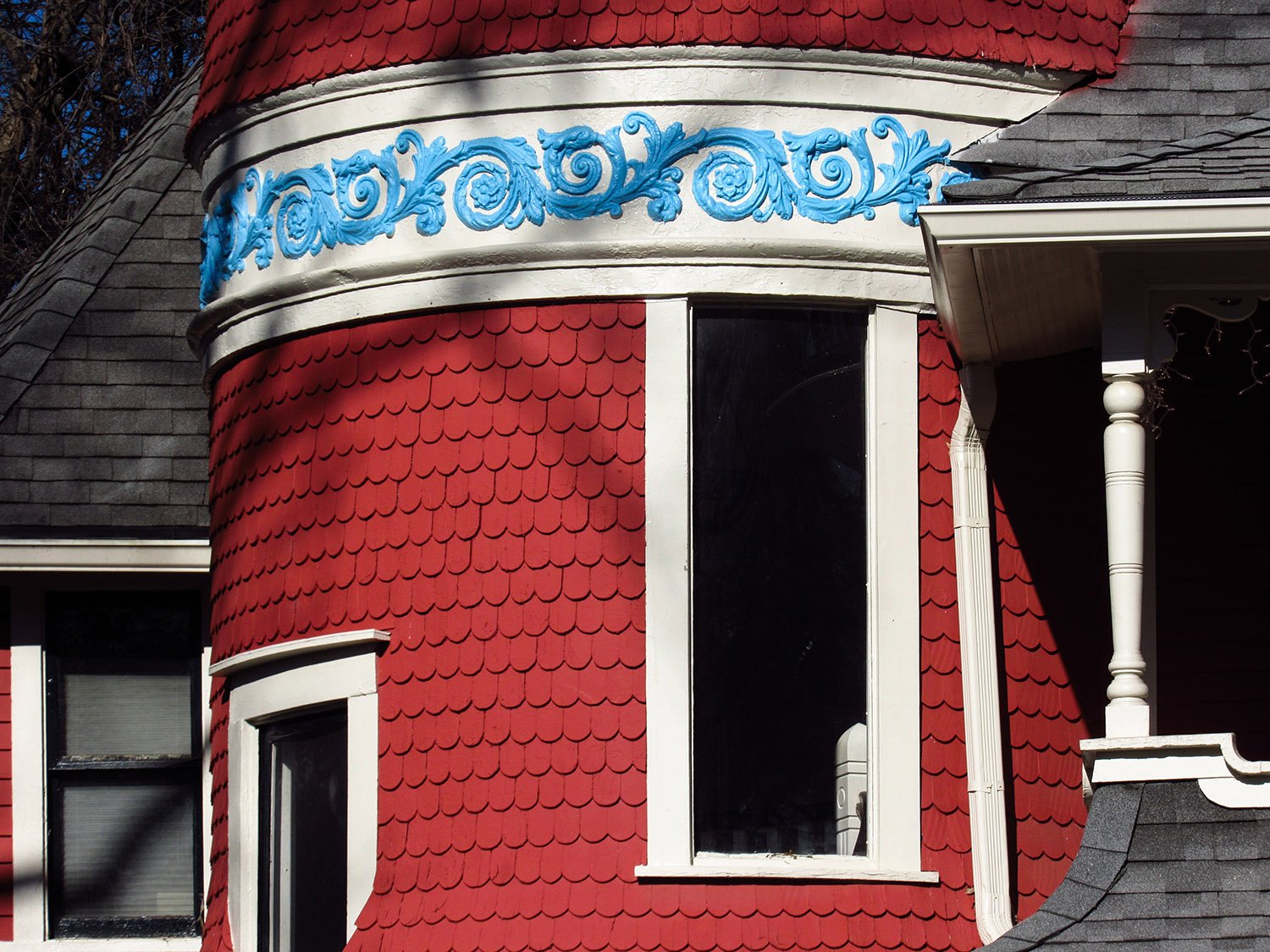 Turret on the J.M. Beath Residence