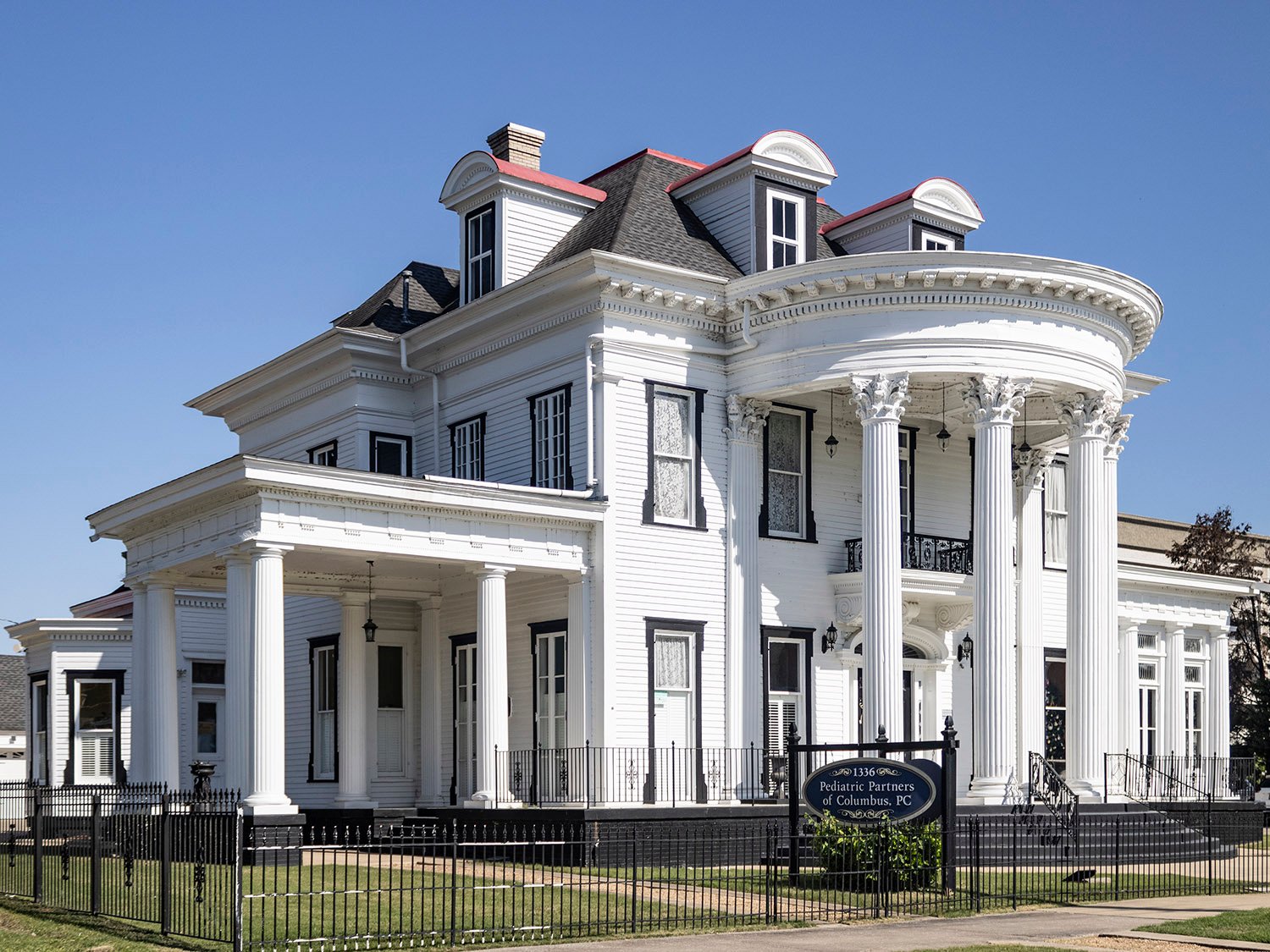 Henrietta C. Dozier. John Blackmar Residence (circa 1910 renovation and expansion). Columbus, Georgia.  