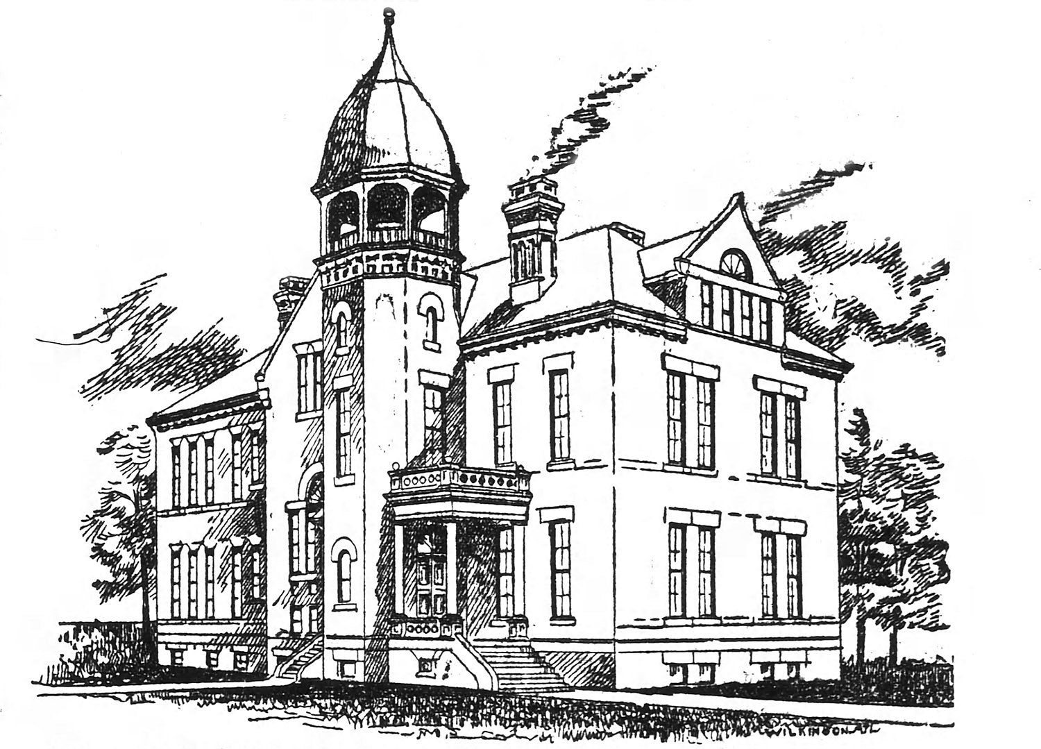 GoLucke & Stewart. Williams Street School (1894-1951). Atlanta. 