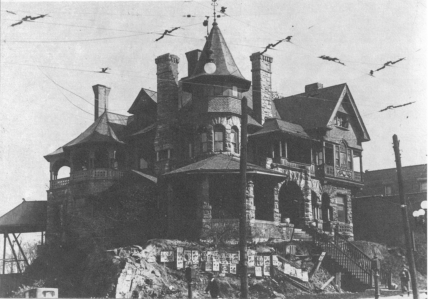 Nixon & Lindsey. D.H. Dougherty House (1891, demolished 1931). Atlanta.