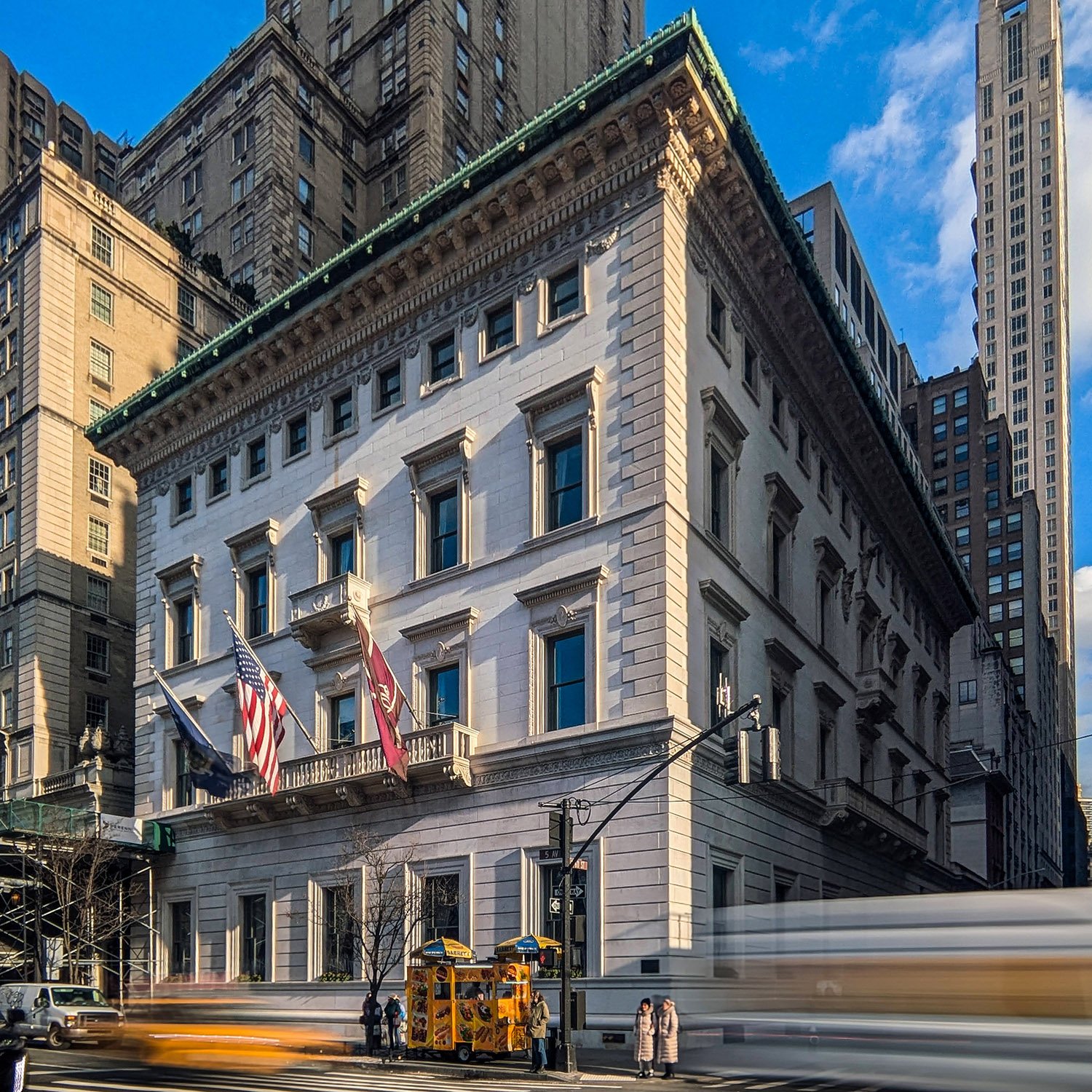 Stanford White of McKim, Mead & White. Metropolitan Club (1894). New York.