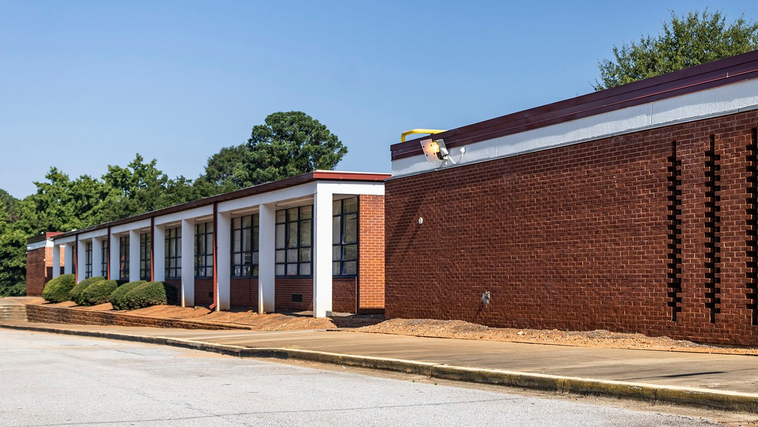 South elevation of Midway Elementary School, Decatur, Georgia