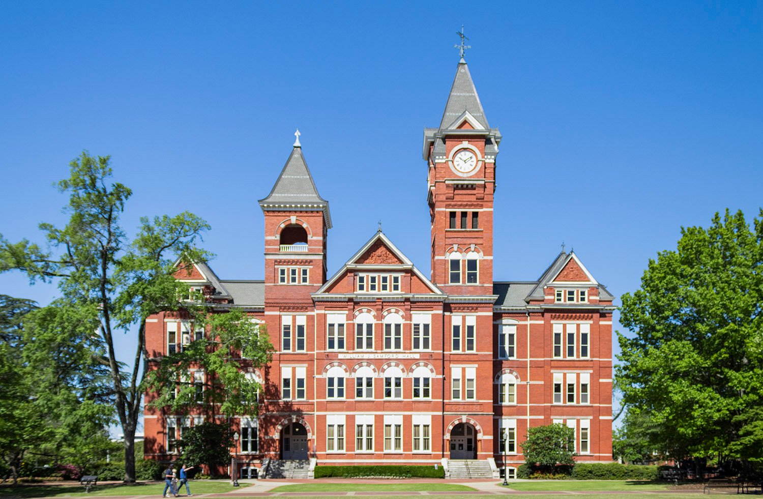 Bruce & Morgan. Samford Hall (1888), Auburn University. Auburn, Alabama. 