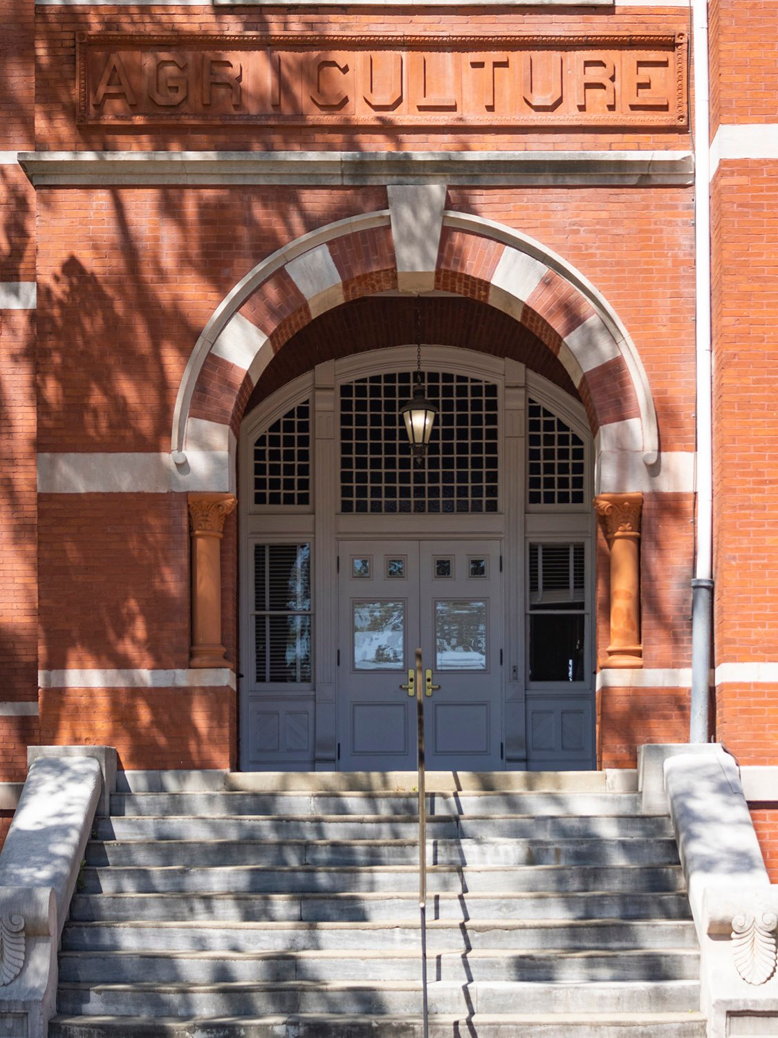 Northeast entrance of Samford Hall, Auburn, Alabama