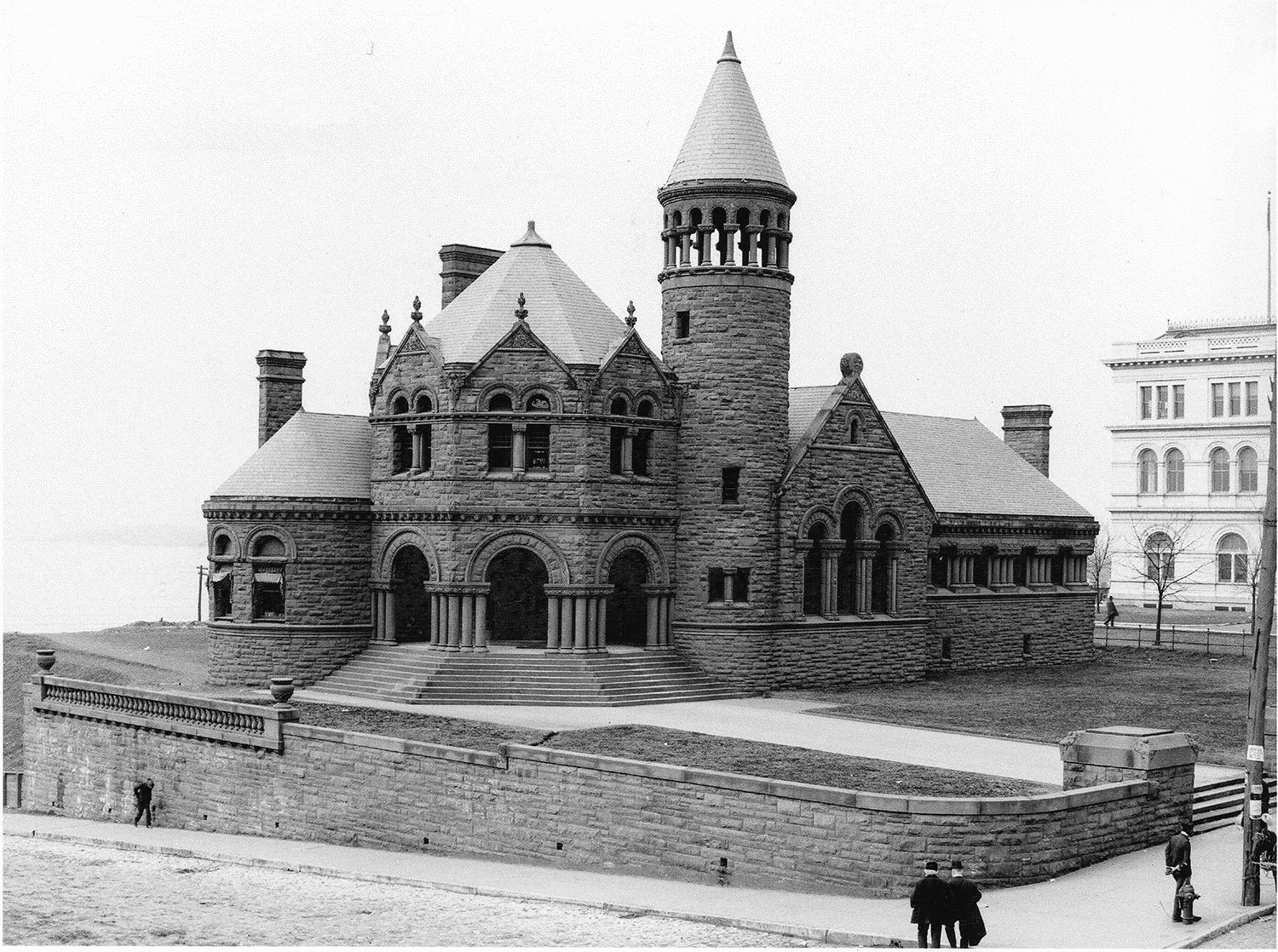 L.B. Wheeler. Cossitt Library (1893, demolished 1958). Memphis, Tennessee.