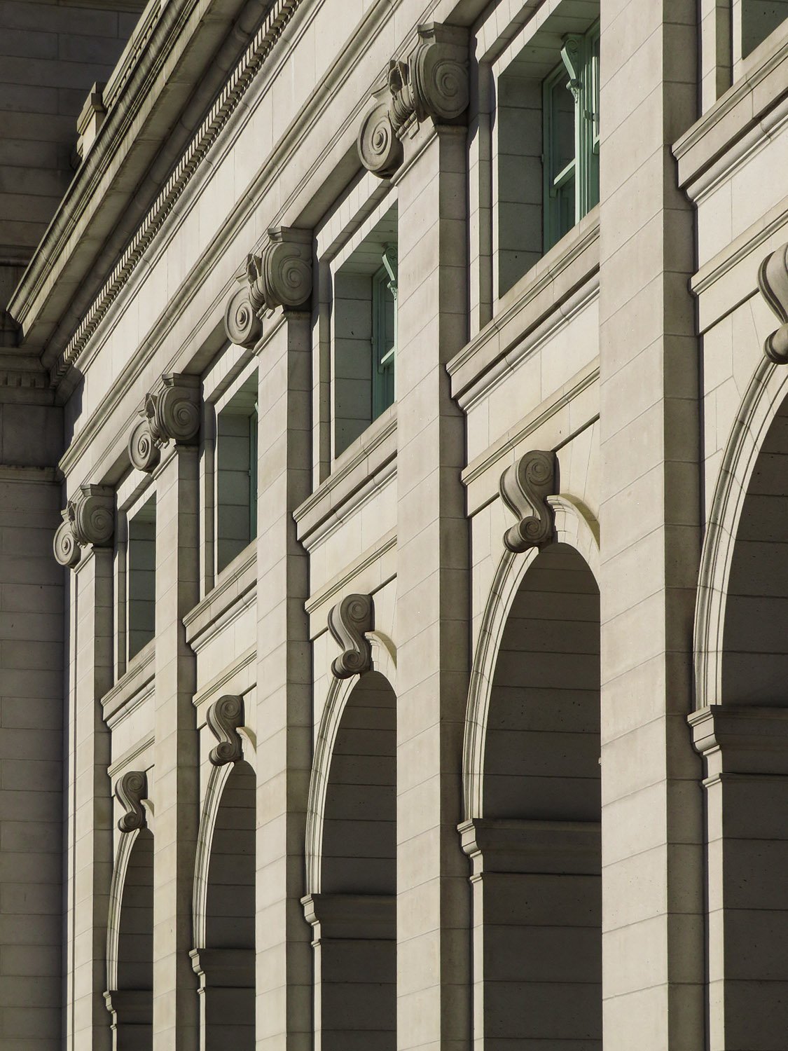 Loggia on the south facade ofWashington Union Station