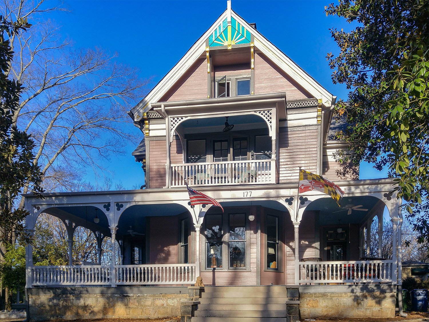 W.W. Goodrich. W.W. Goodrich Residence (1890, altered). Inman Park, Atlanta. 