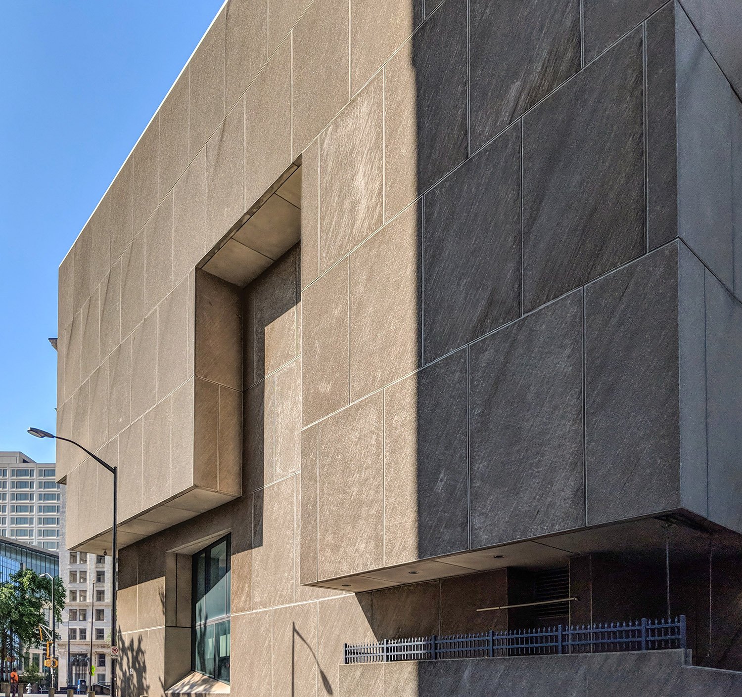 North elevation of the Atlanta Central Library