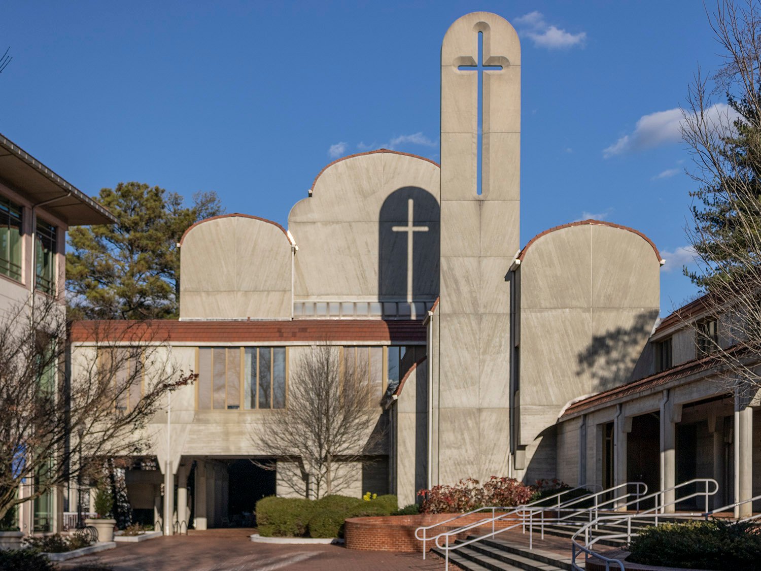 Paul Rudolph. William R. Cannon Chapel and Religious Center (1981). Emory University, Atlanta.