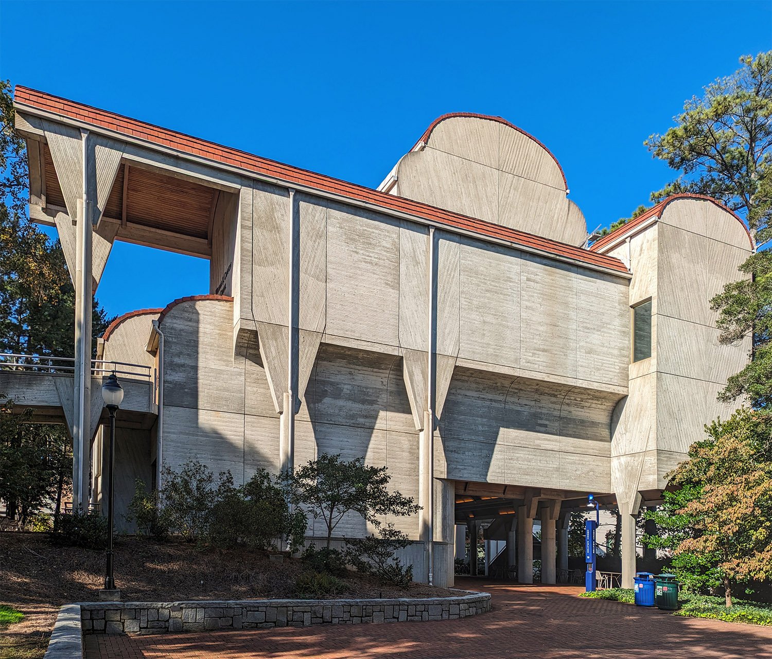 East facade of Cannon Chapel