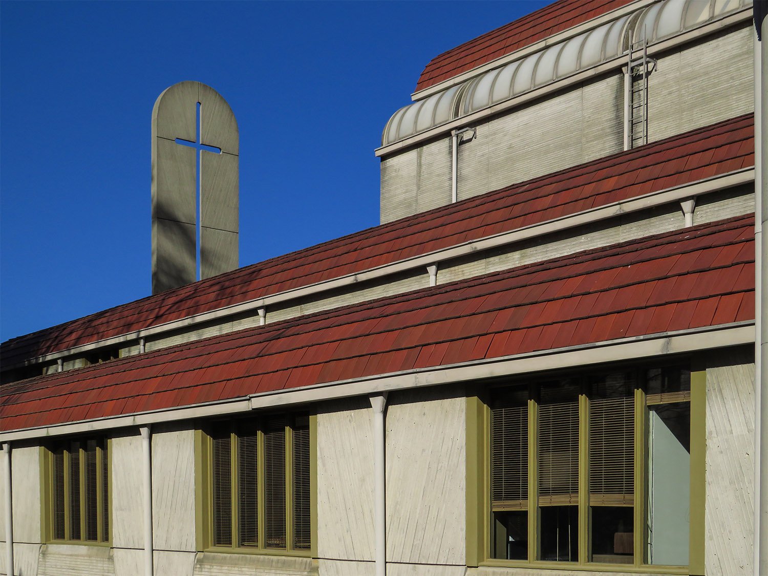 South elevation of Cannon Chapel