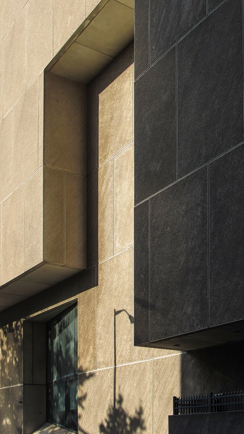 Looking at the north elevation of Atlanta Central Library