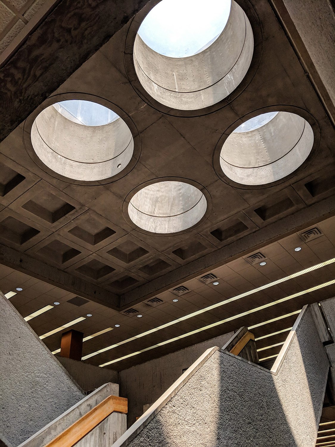 Original atrium of the Atlanta Central Library