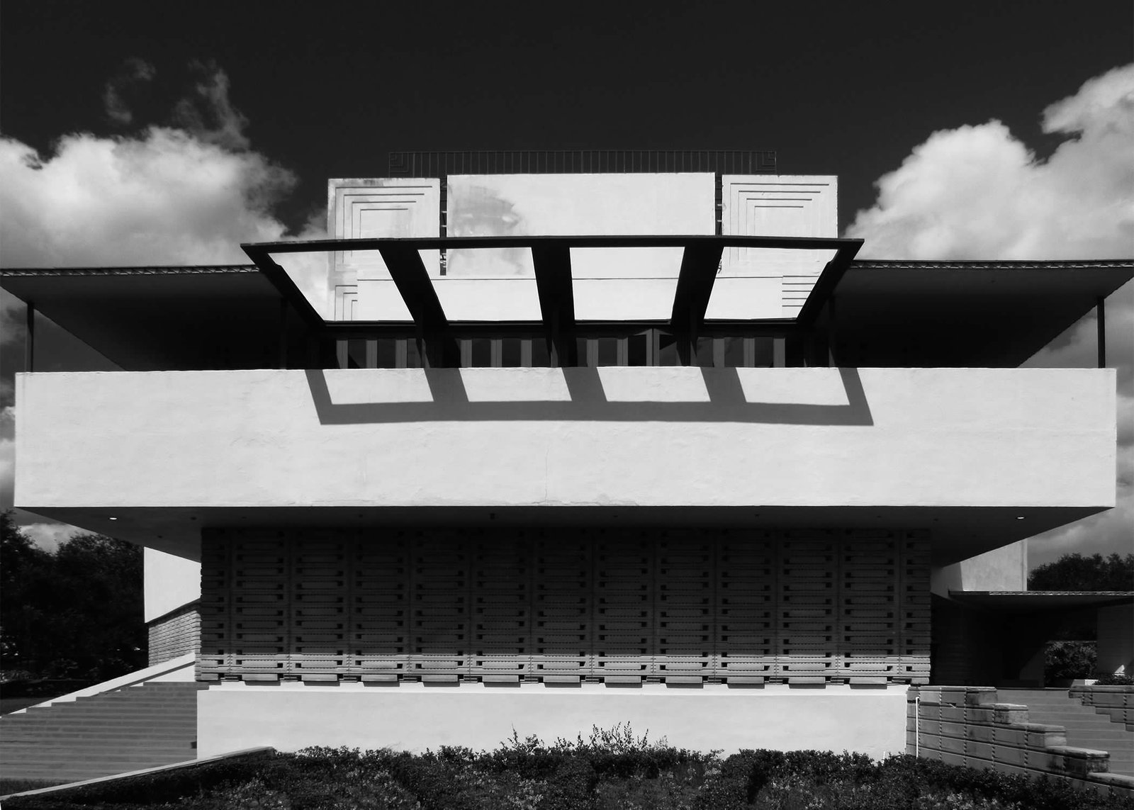 South elevation of Annie Pfeiffer Chapel, Lakeland, Florida