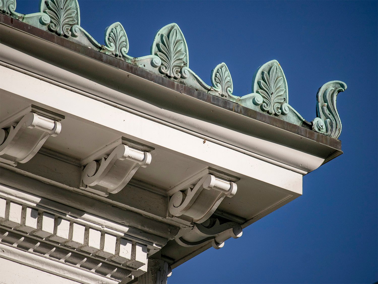 G.L. Norrman. Cornice on the Lawrence McNeill Residence (1904). Savannah, Georgia. 