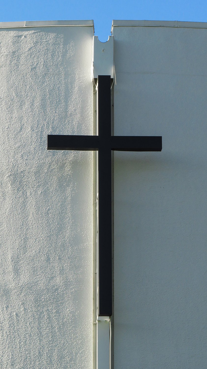 Cross on St. Michael's Lutheran Church