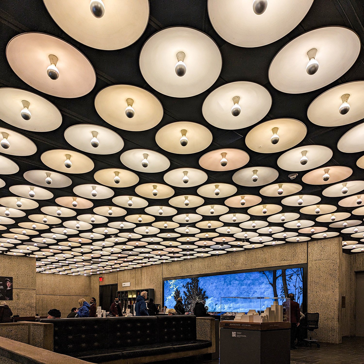 Lobby of the Whitney Museum of Art, New York
