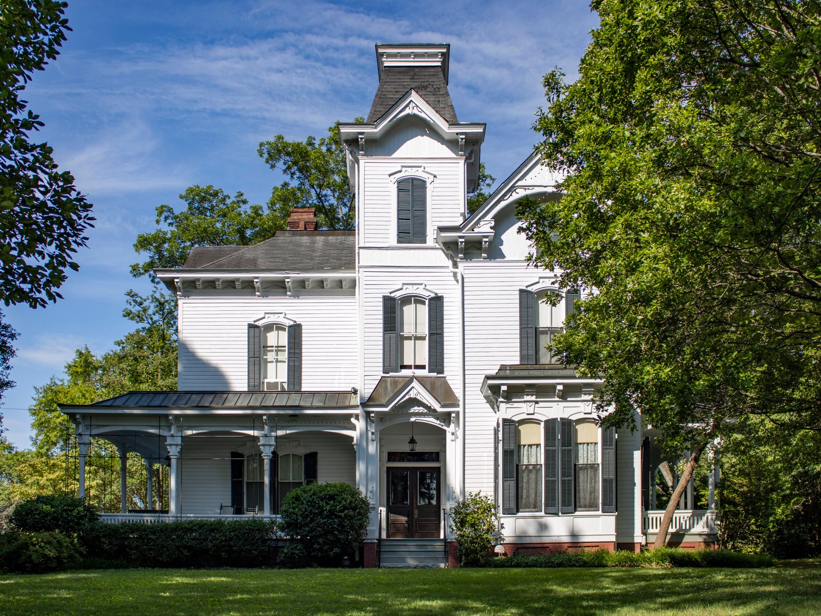 Bruce & Morgan. J.R. Brumby Residence, "Tower Oaks" (1882). Marietta, Georgia.