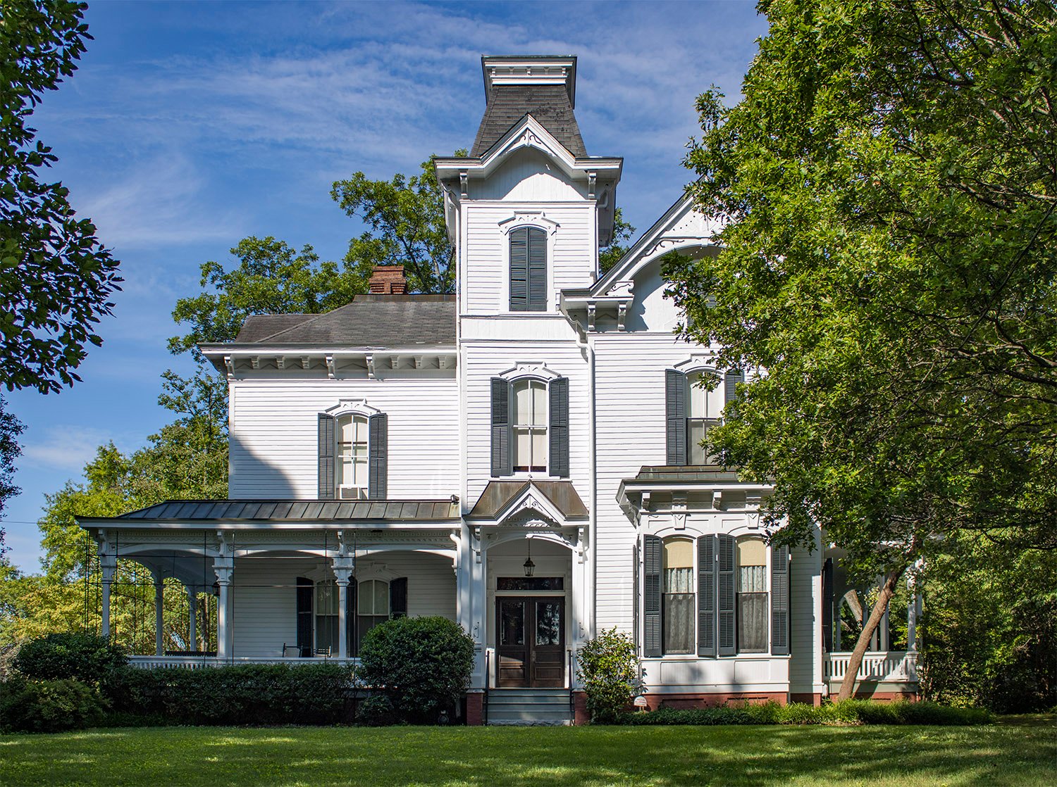 Bruce & Morgan. J.R. Brumby Residence, "Tower Oaks" (1882). Marietta, Georgia.