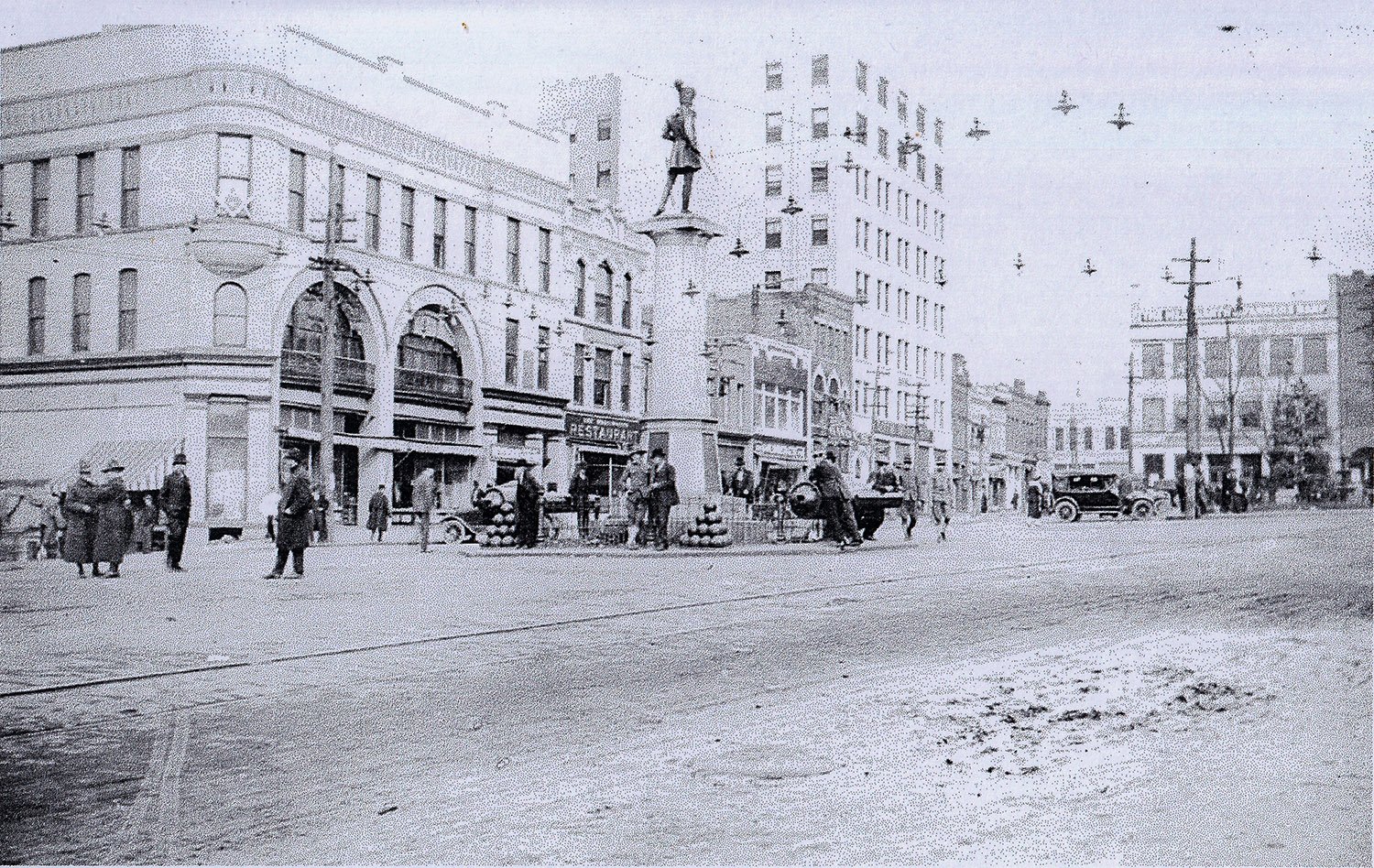 G.L. Norrman. Duncan Building (1891, demolished 1975). Spartanburg, South Carolina.