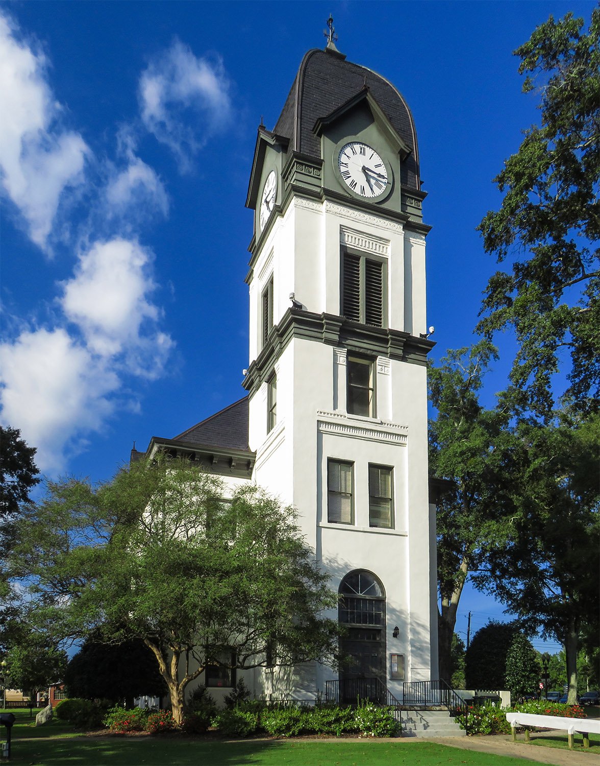 Bruce & Morgan. Renovation and expansion of the Fayette County Courthouse (1888). Fayetteville, Georgia. 