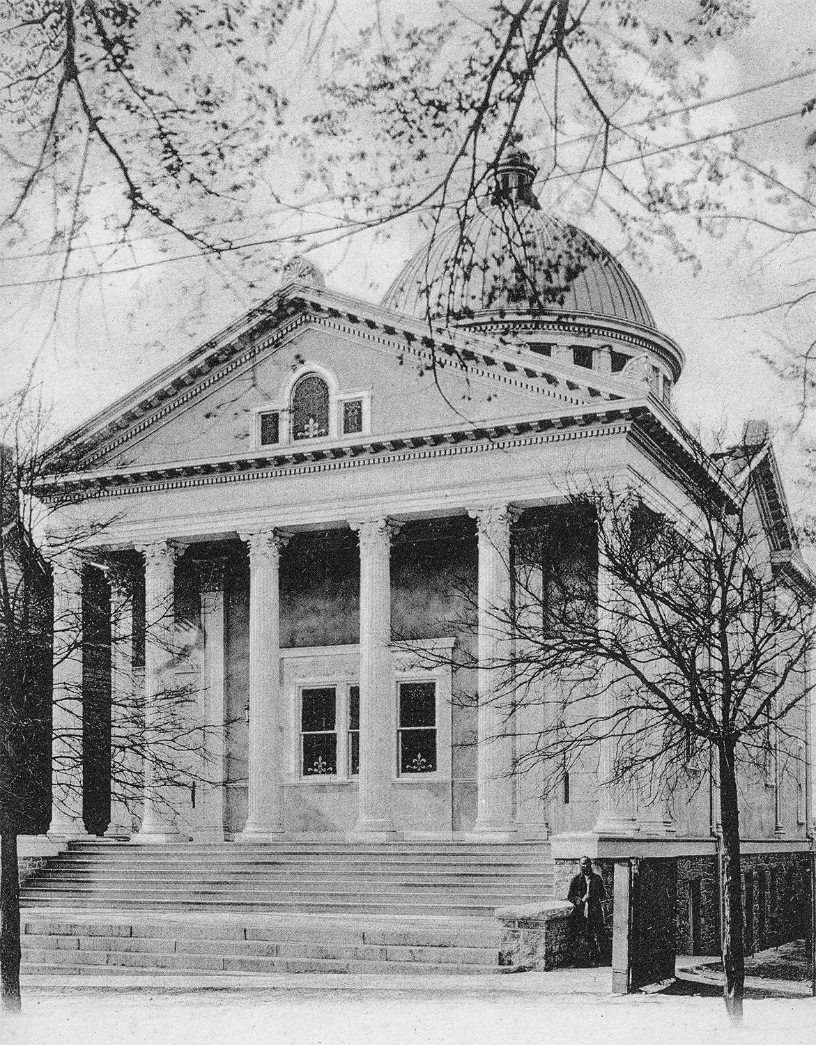 G.L. Norrman. First Church of Christ Scientist (1899, demolished). Atlanta. Photograph from an undated postcard published by Witt Brothers of Atlanta.
