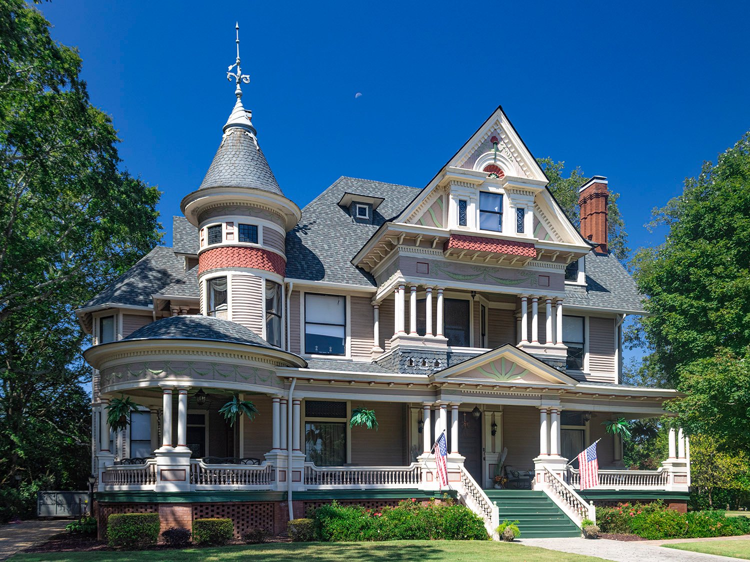 Bruce & Morgan. J.R. Carmichael Residence (1898). Jackson, Georgia.