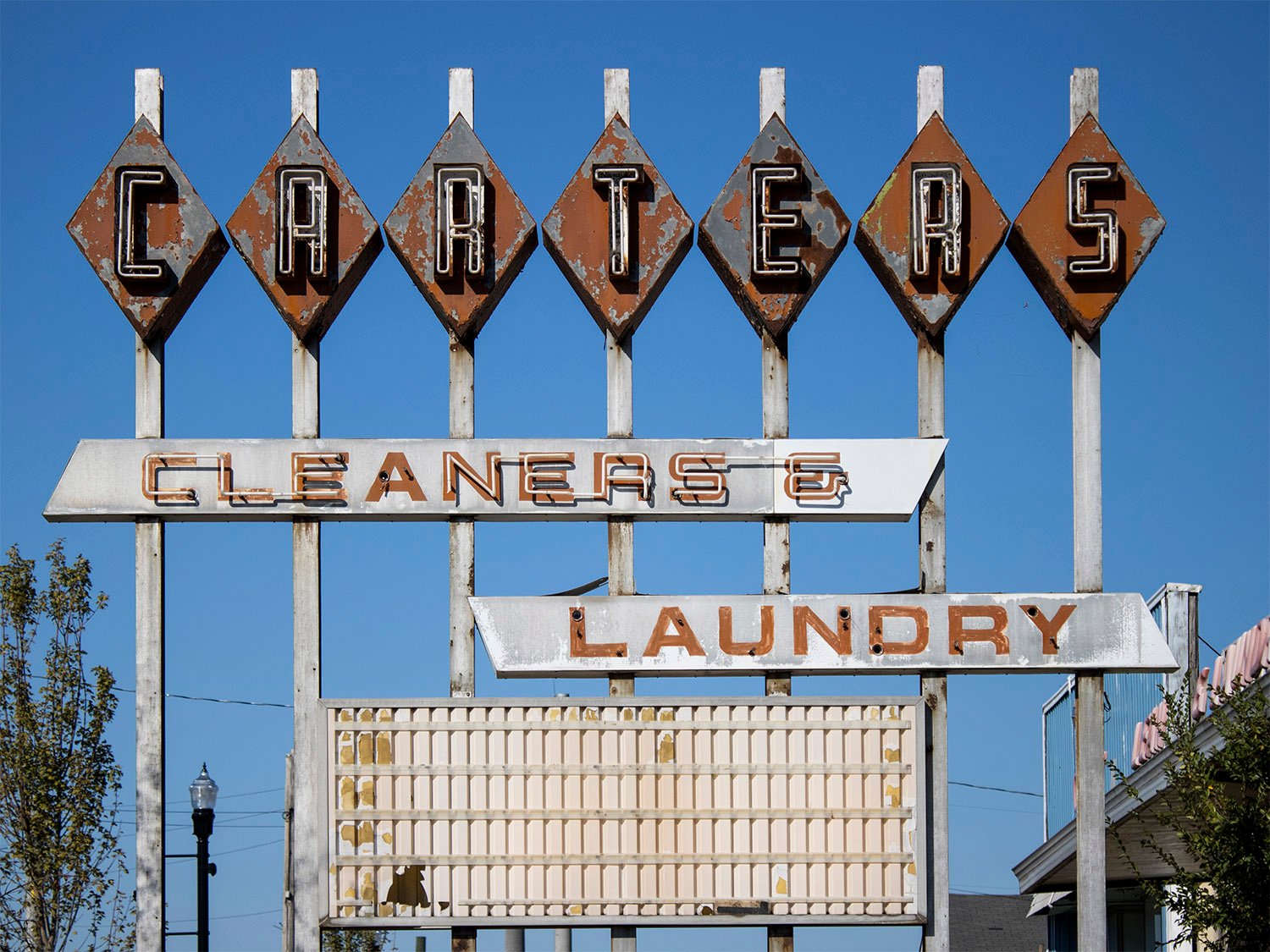 Carter's Cleaners & Laundry (circa 1950s). 954 Main Street, Forest Park, Georgia. 