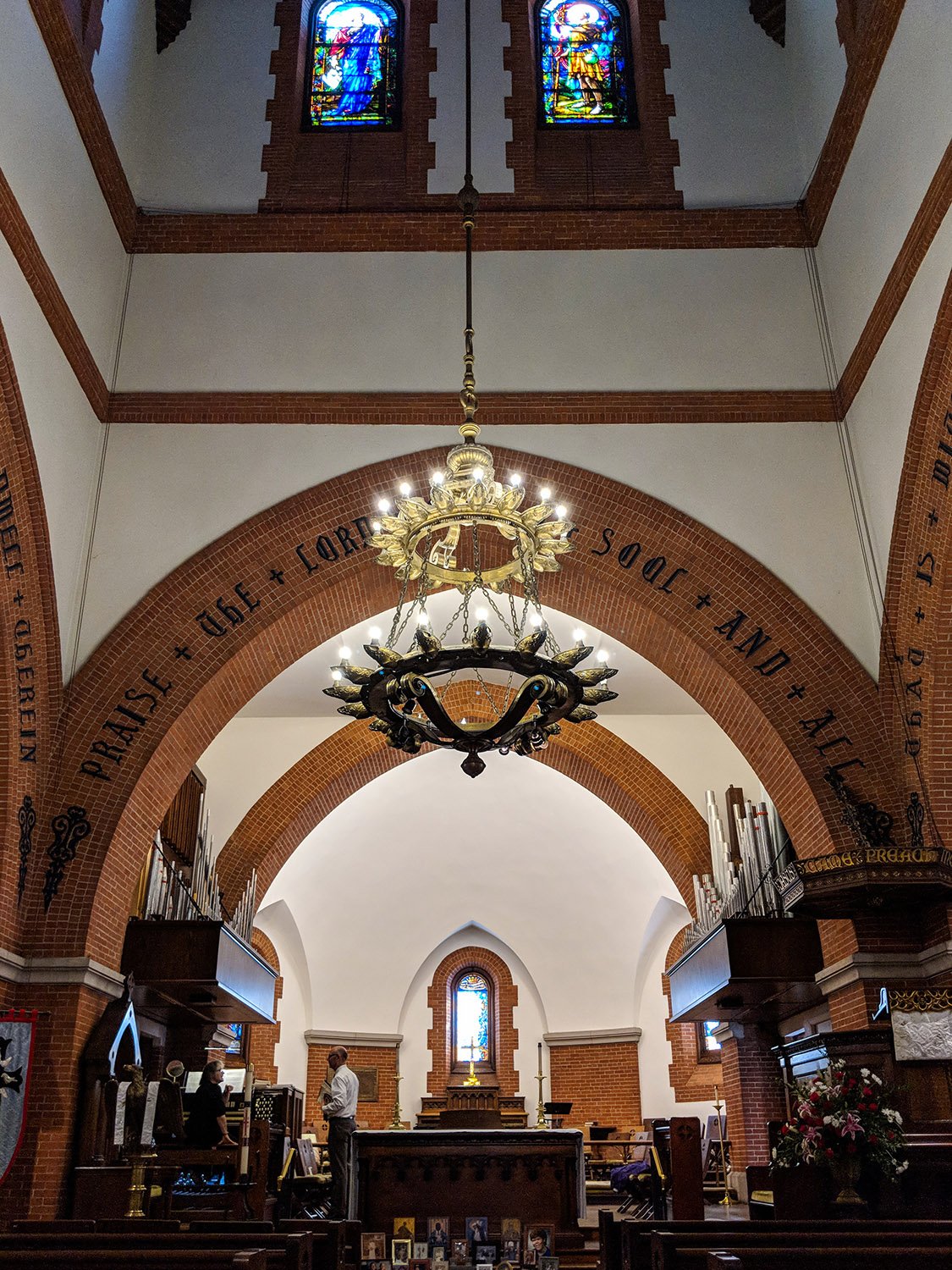 Sanctuary of The Cathedral of All Souls, Asheville, North Carolina