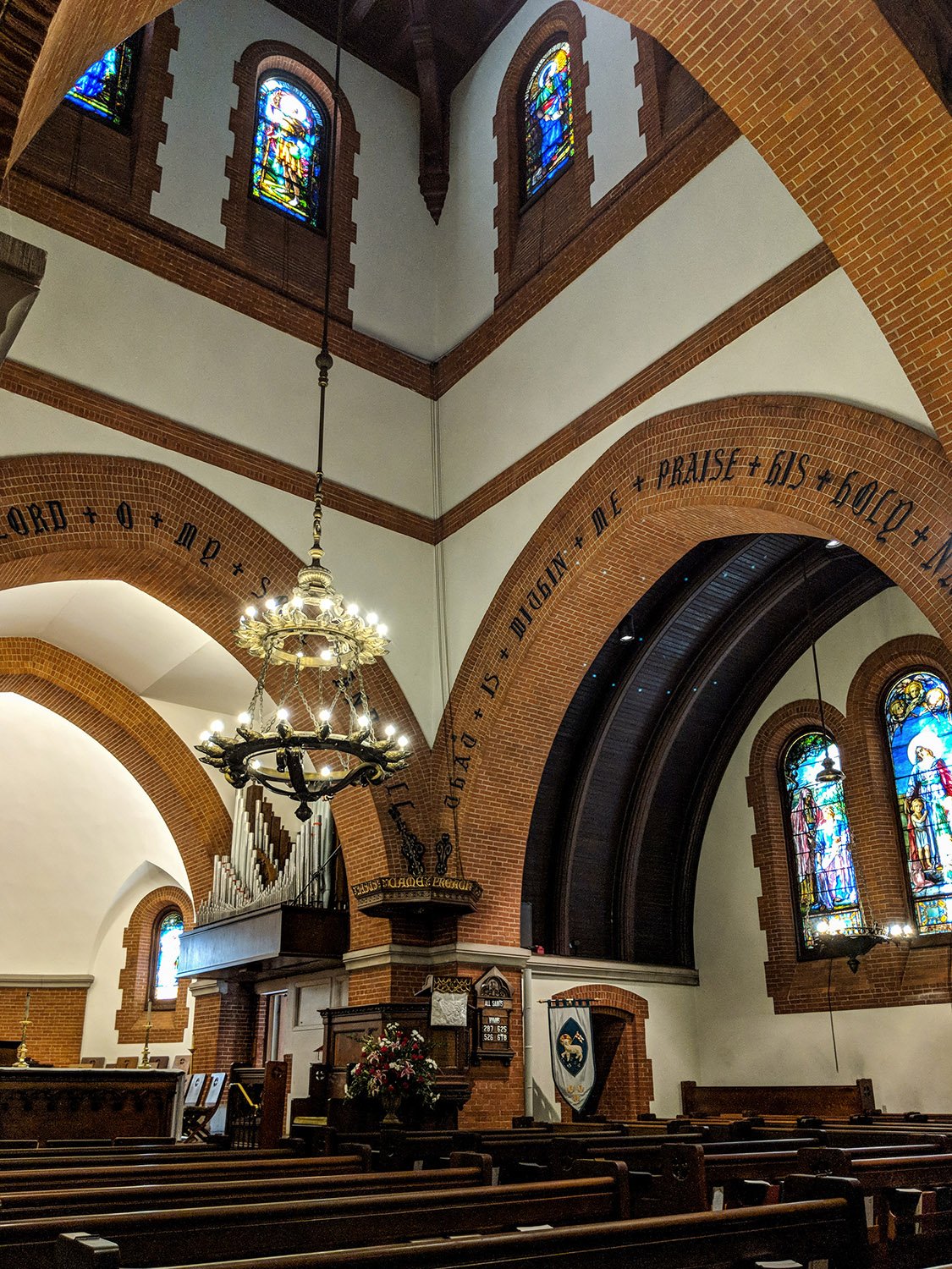 Sanctuary of The Cathedral of All Souls, Asheville, North Carolina