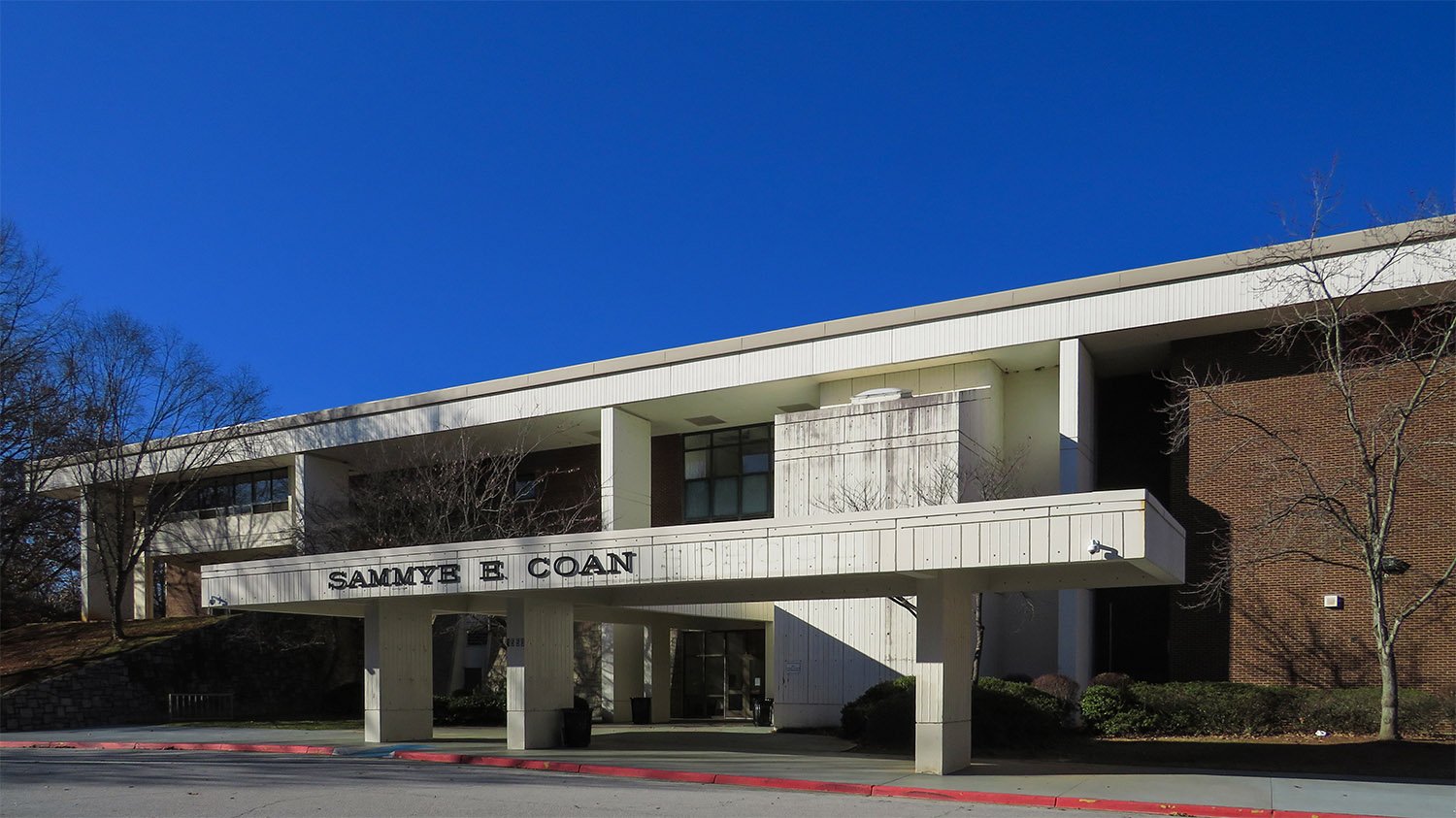 Morris Hall and Peter Norris. Sammy E. Coan Middle School (1967), Kirkwood, Atlanta.