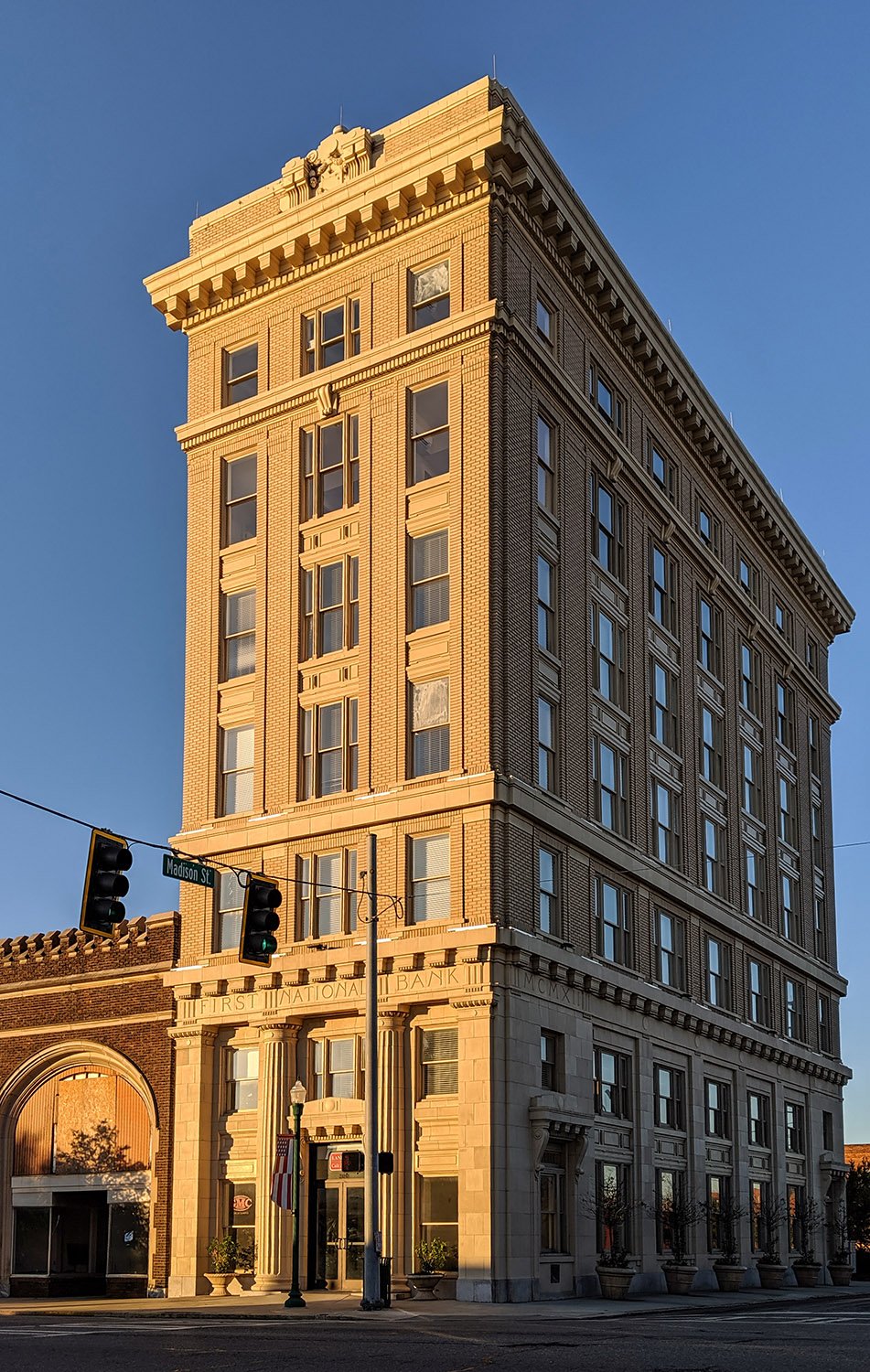 A. Ten Eyck Brown. First National Bank (1913). Dublin, Georgia.