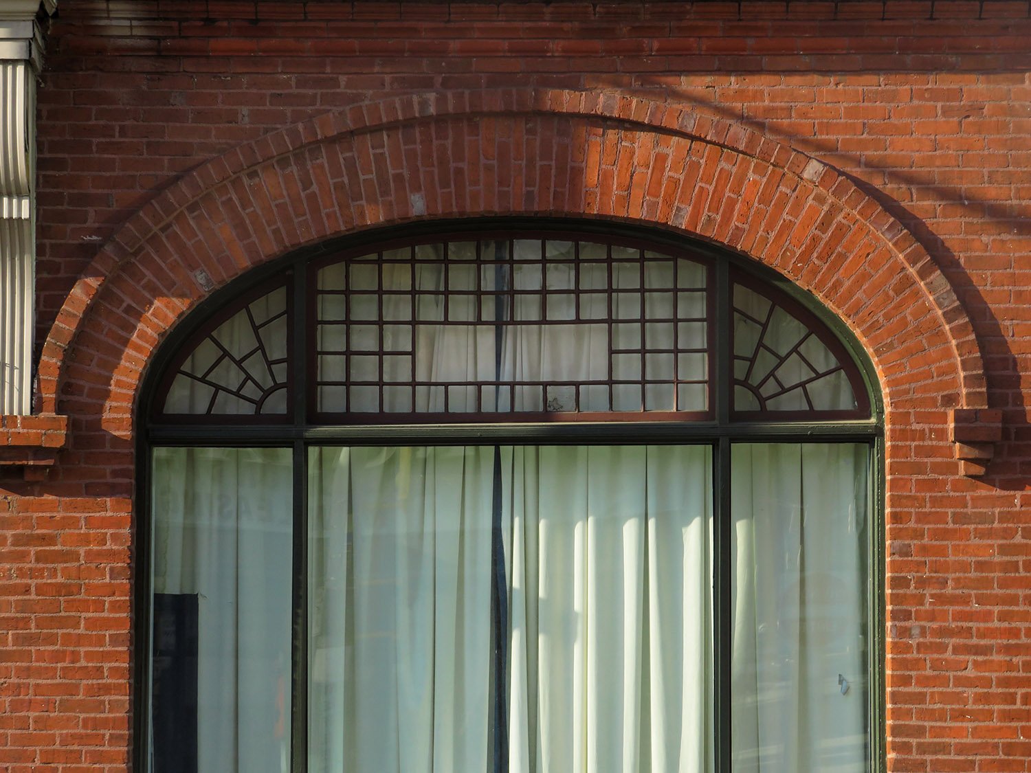 Ground floor window on the north side of 125 Edgewood Avenue