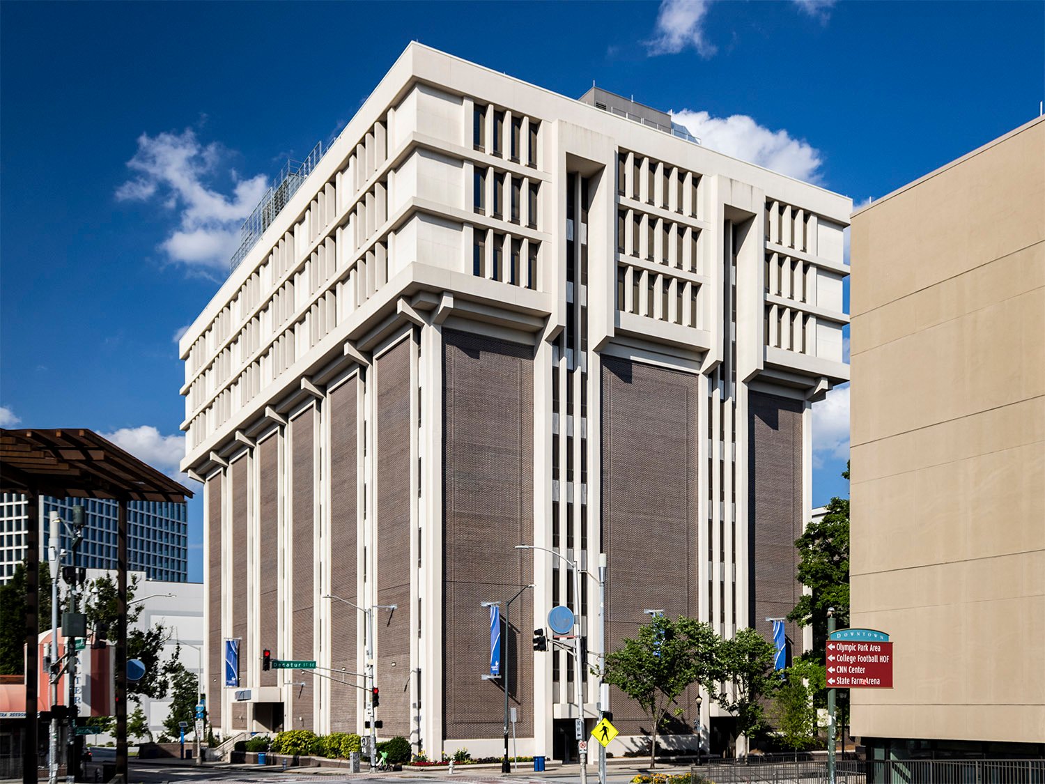 Aeck Associates. General Classroom Building (1971). Georgia State University, Atlanta.