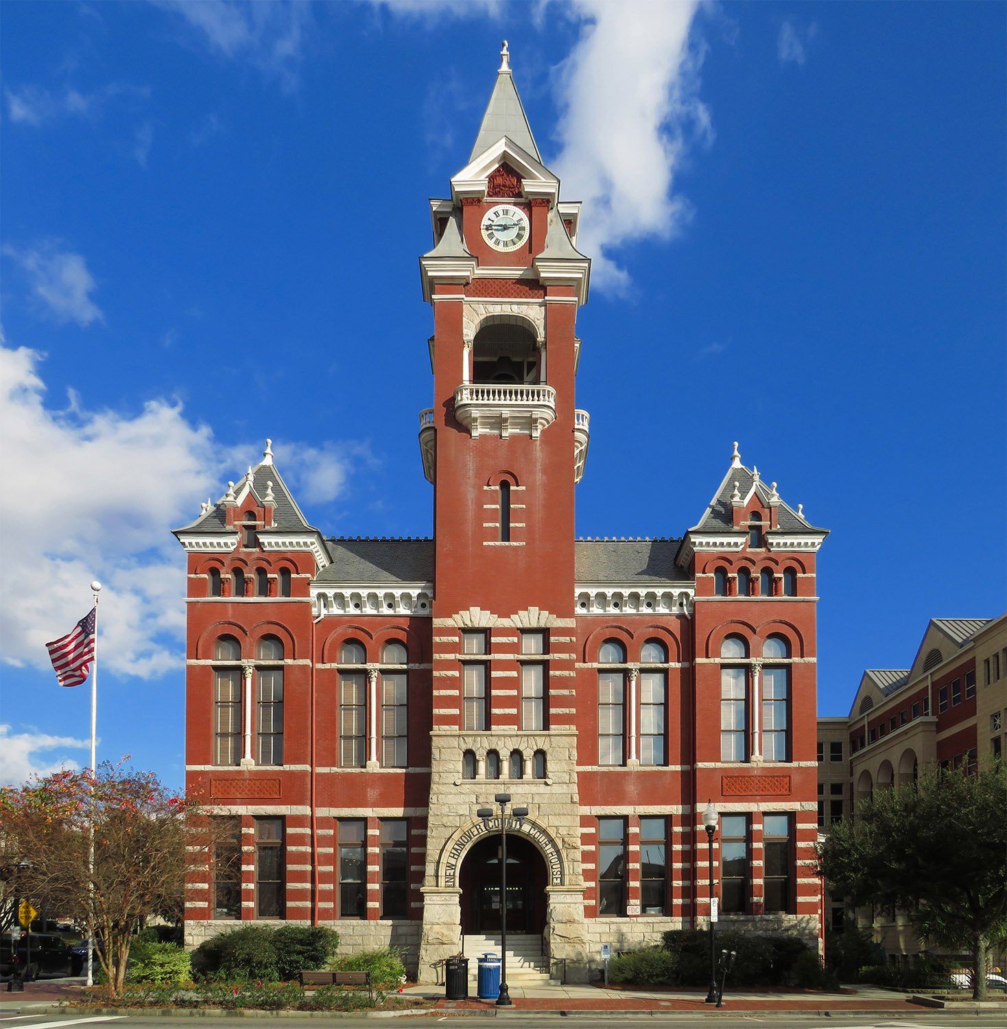 A.S. Eichberg. New Hanover County Courthouse (1893). Wilmington, North Carolina.