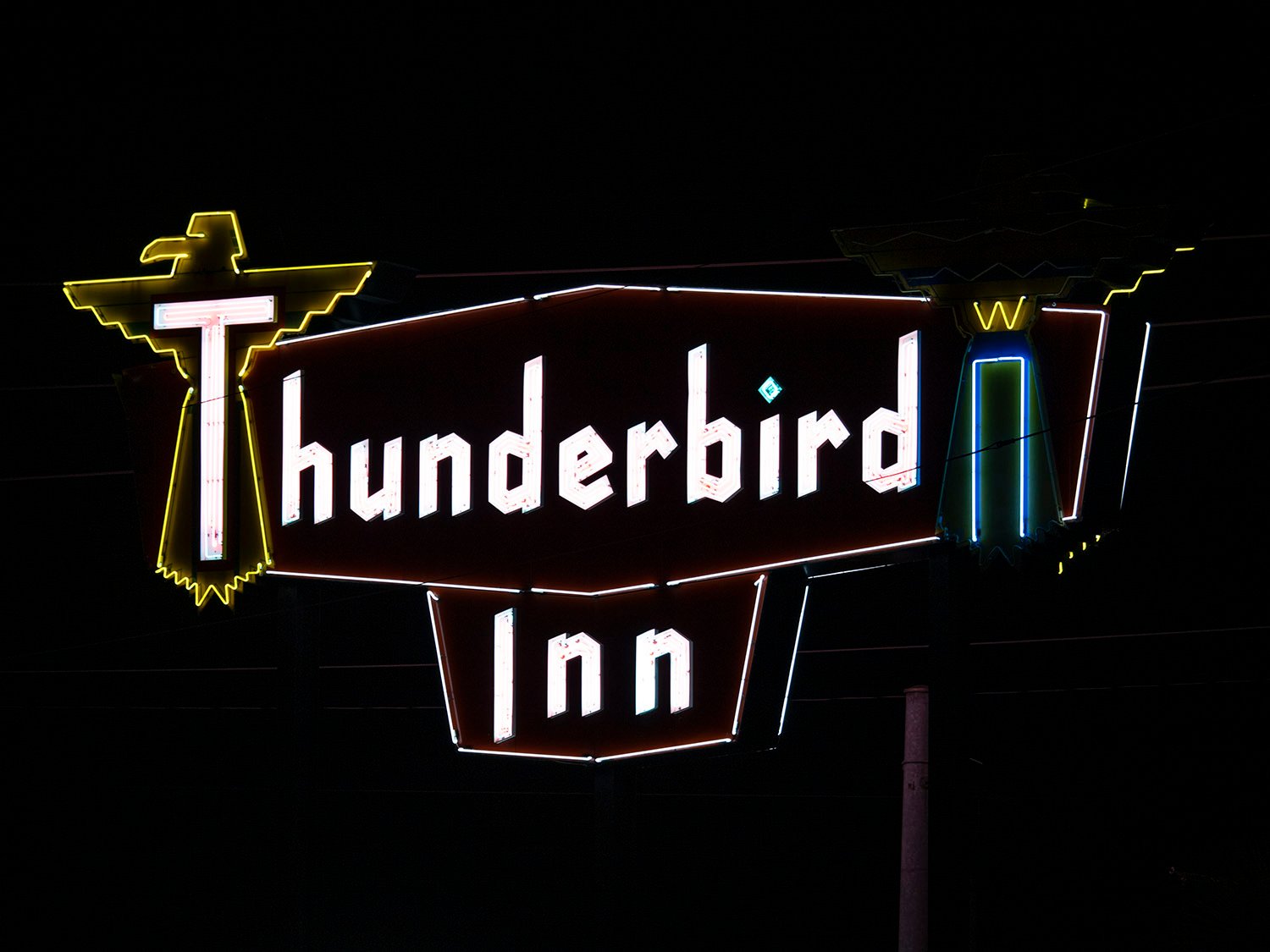 Thunderbird Inn (1964). 611 West Oglethorpe Avenue, Savannah, Georgia.