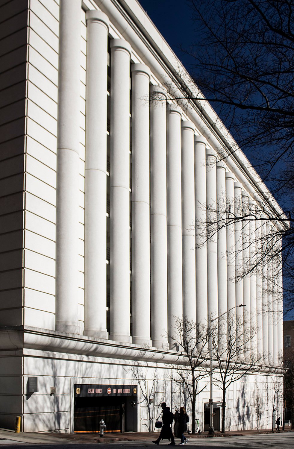 Parking podium of 191 Peachtree