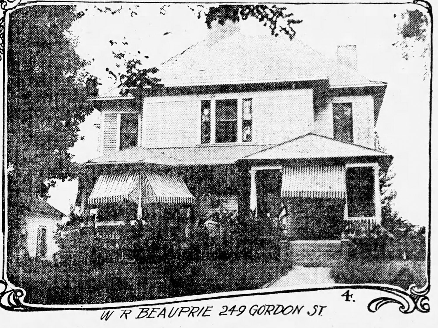 Former George Wade Residence circa 1914