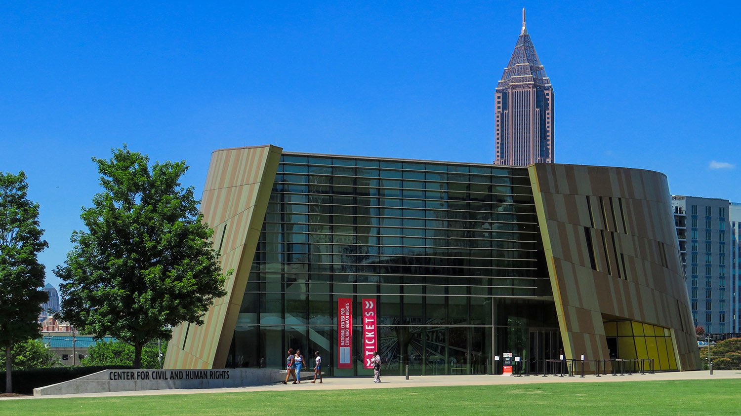Entrance of the National Center for Human and Civil Rights