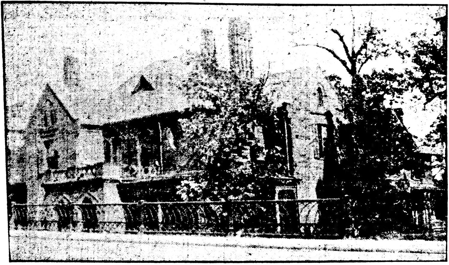 Former St. Philip's Deanery circa 1910