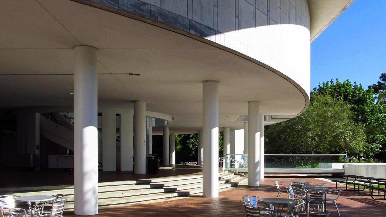 Patio outside Dobbs University Center, Atlanta