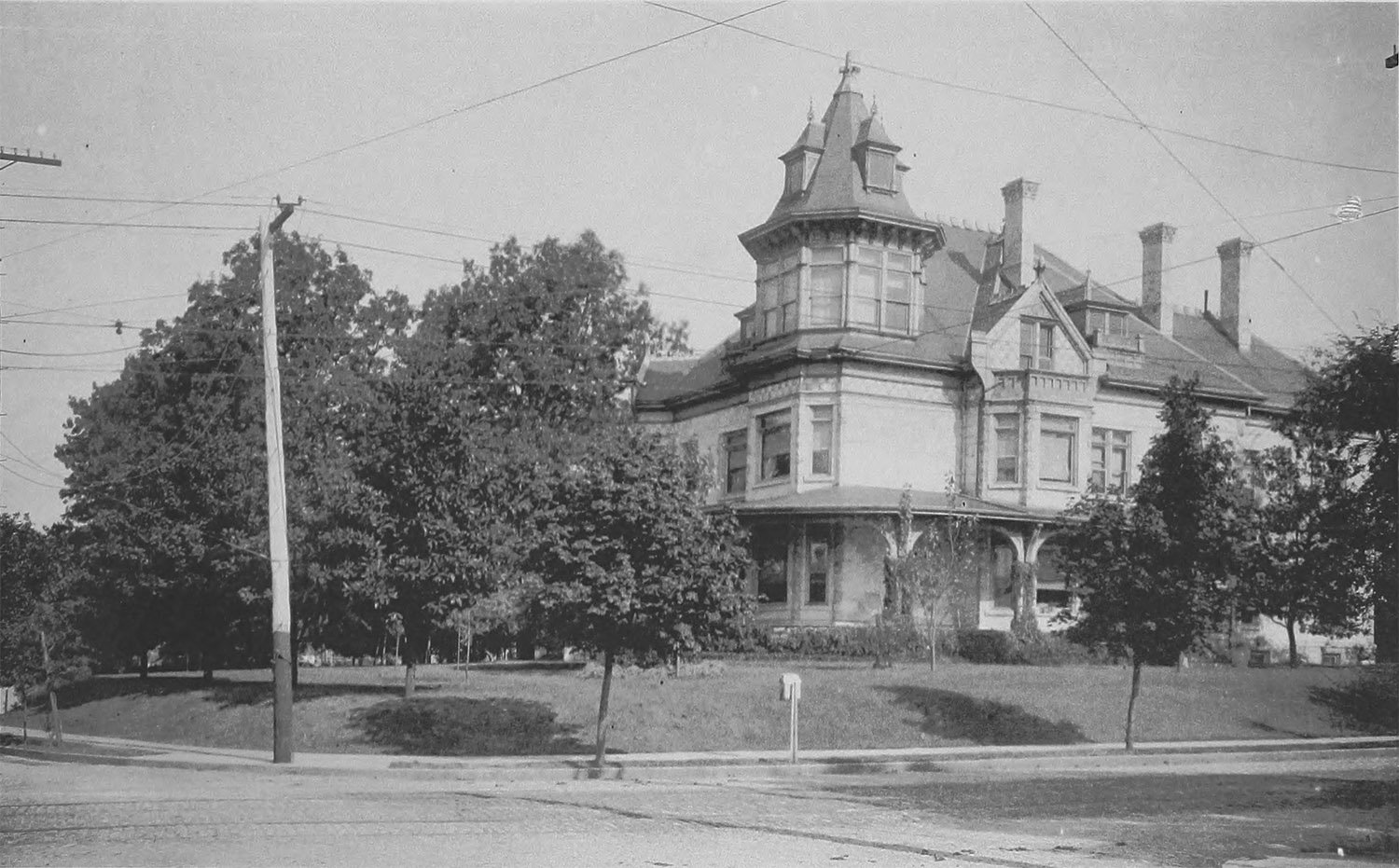 W.W. Goodrich. E.F. Gould Residence (1891-January 28, 1918). Inman Park, Atlanta.