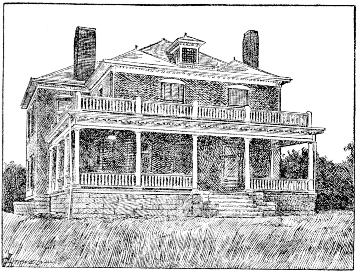 E.T. Gibbs. J. B. Hightower Residence (1898). Inman Park, Atlanta.