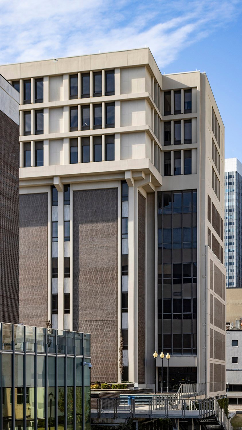 Looking at the General Classroom Building from the northeast